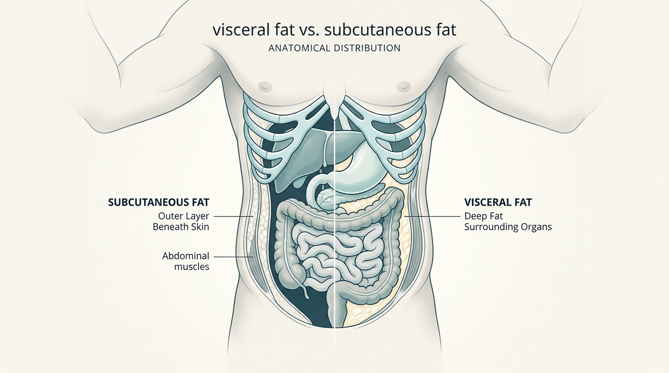 Cuando la báscula no cuenta toda la historia: calorías, cintura y obesidad con riesgo cardiometabólico